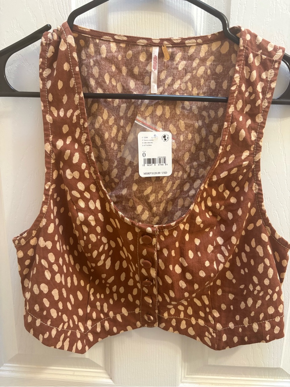 Free People Rust Spotted set - Picture 3 of 14